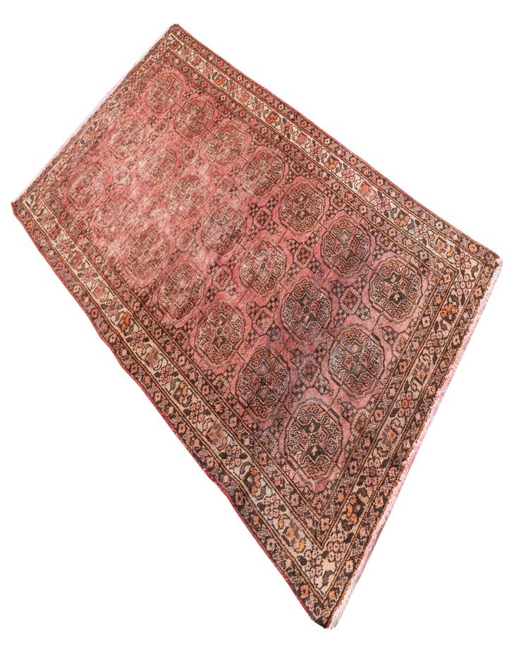 Detail image of  3' 1 x 5' 9  Hand Knotted Ultra Vintage Persian Wool Runner Rug