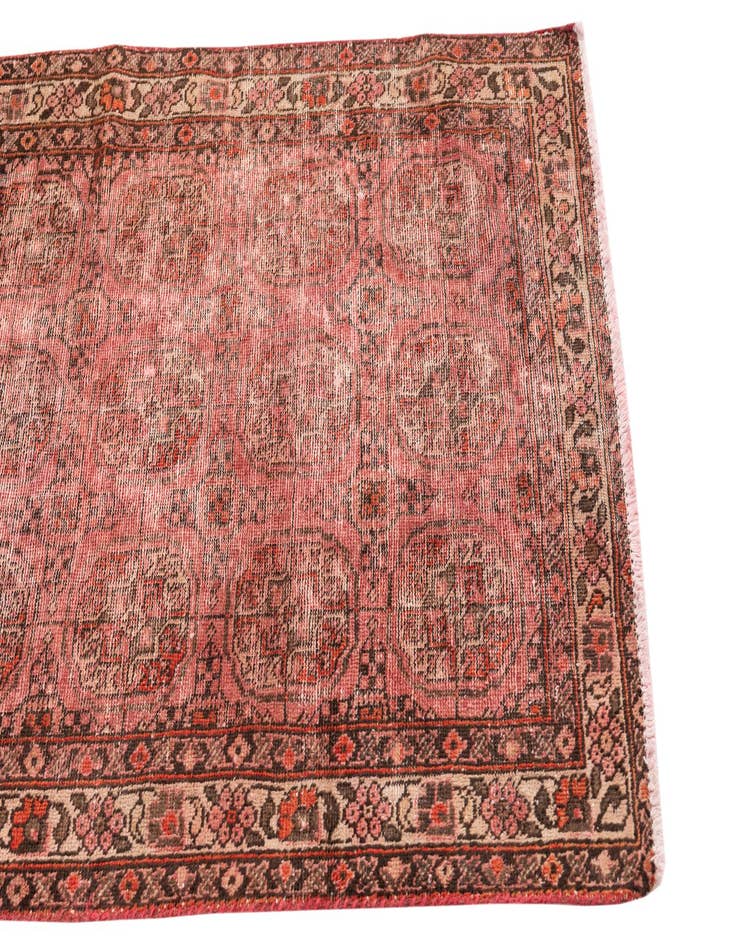 Detail image of  3' 1 x 5' 9  Hand Knotted Ultra Vintage Persian Wool Runner Rug