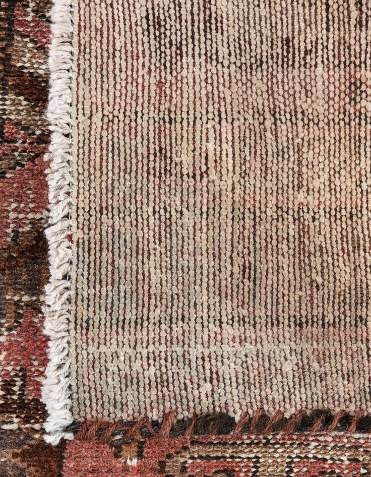 Detail image of  3' 6 x 7' 6  Hand Knotted Ultra Vintage Persian Wool Runner Rug