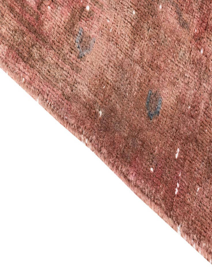 Detail image of  3' 5 x 7' 7  Hand Knotted Ultra Vintage Persian Wool Runner Rug