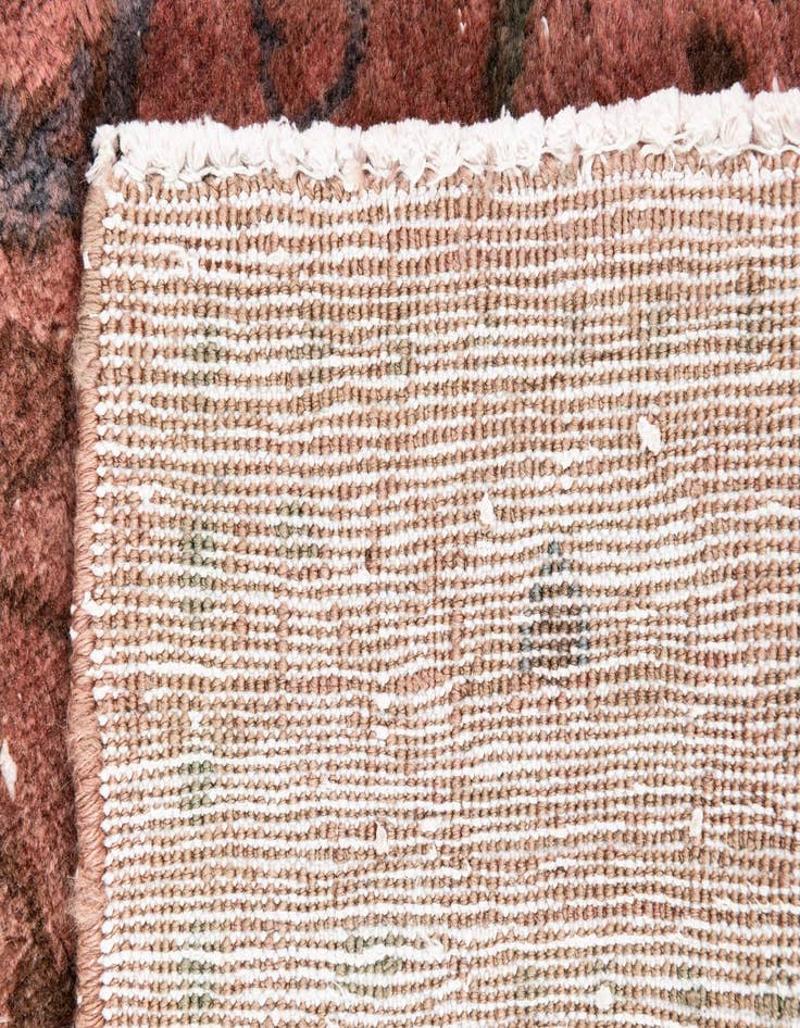 Detail image of  3' 5 x 7' 7  Hand Knotted Ultra Vintage Persian Wool Runner Rug