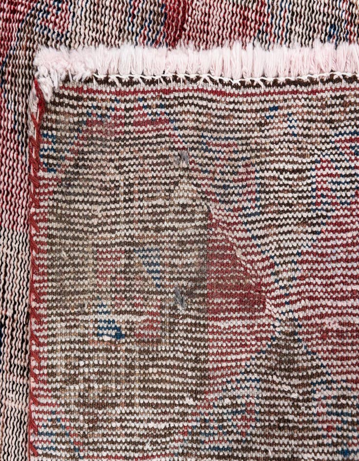 Detail image of  2' 7 x 6' 4  Hand Knotted Ultra Vintage Persian Wool Runner Rug