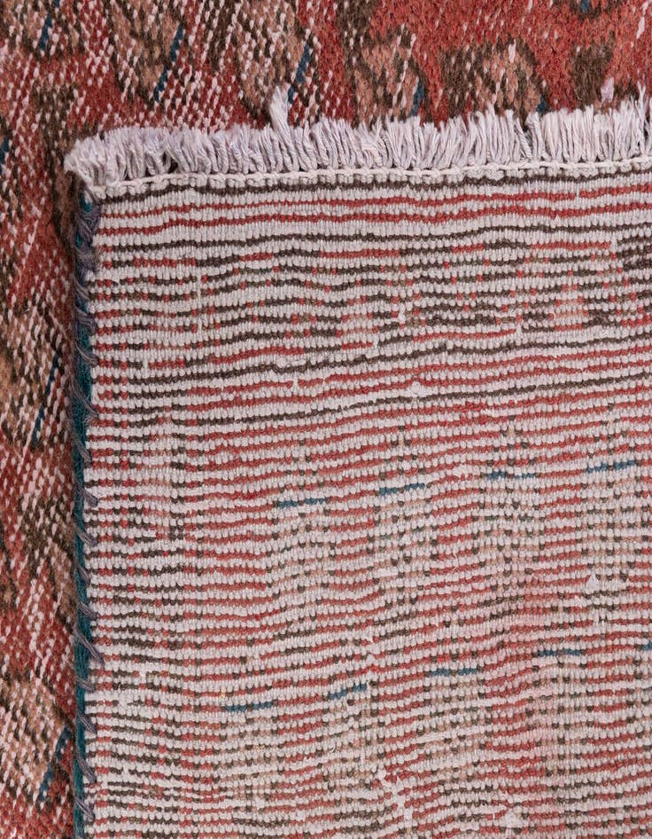 Detail image of  2' 8 x 8' 9  Hand Knotted Ultra Vintage Persian Wool Runner Rug