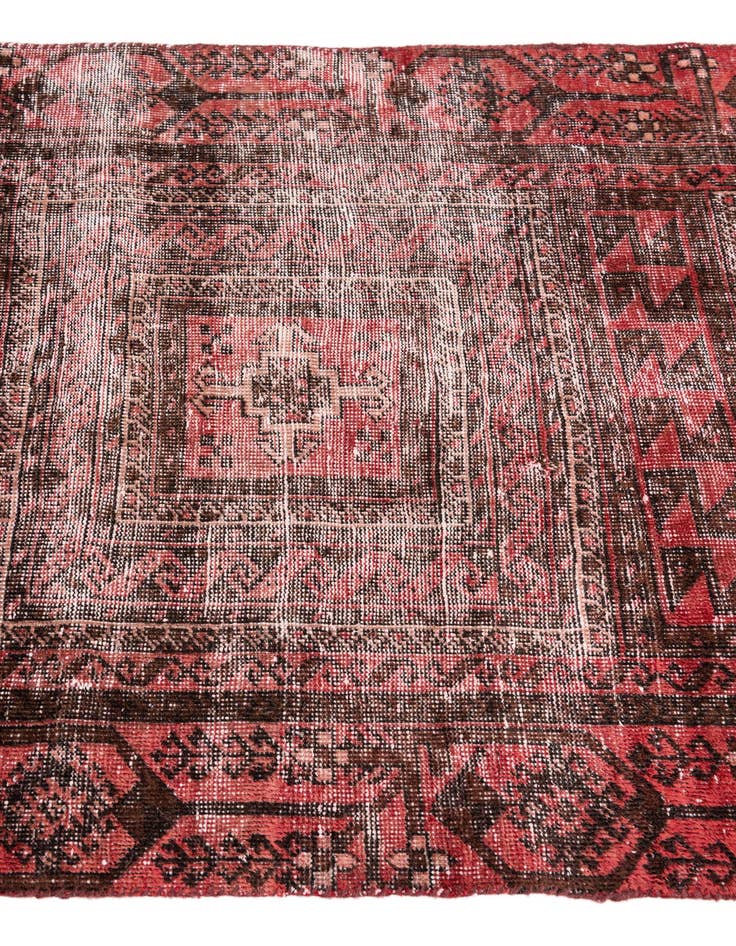 Detail image of  3' x 6' 4  Hand Knotted Ultra Vintage Persian Wool Runner Rug