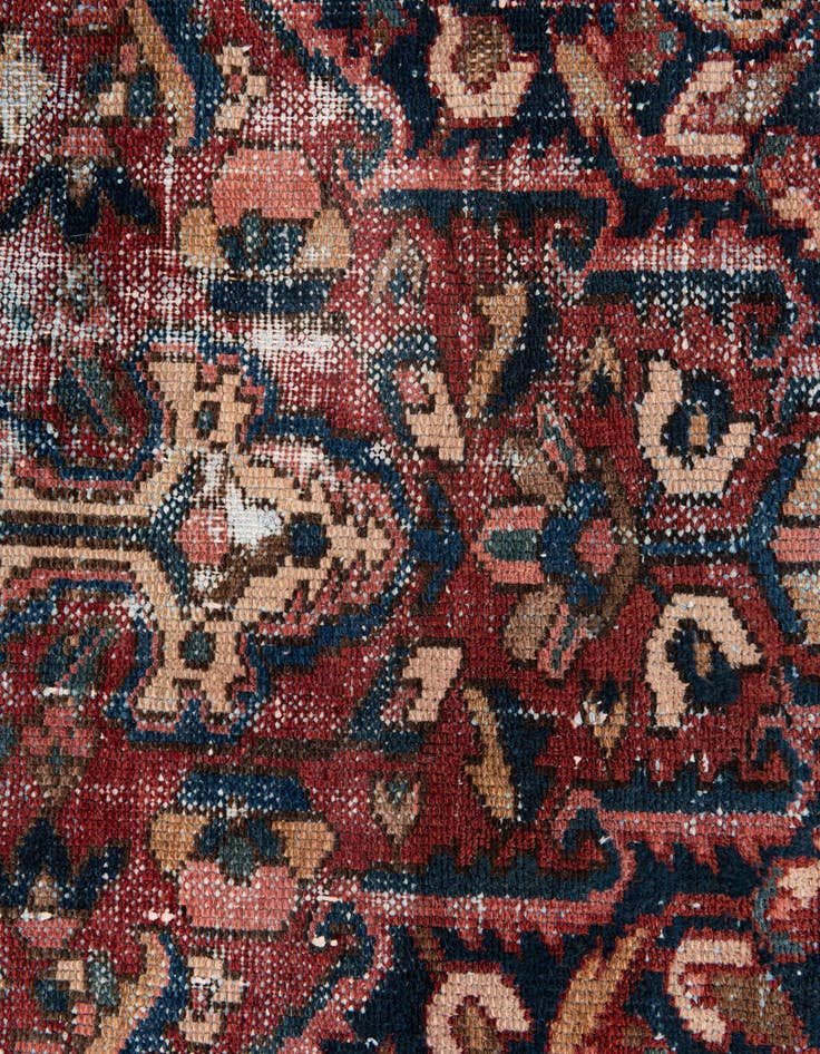Detail image of  3' x 6'  Hand Knotted Ultra Vintage Persian Wool Runner Rug