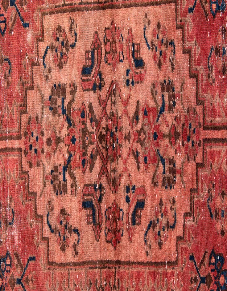 Detail image of  3' x 6' 4  Hand Knotted Ultra Vintage Persian Wool Runner Rug