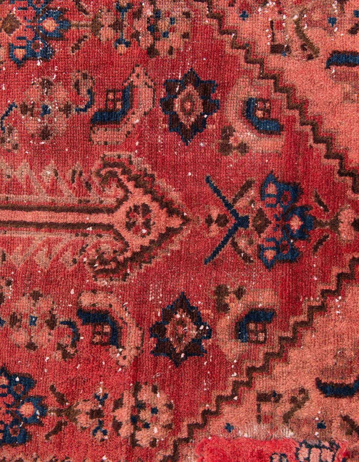 Detail image of  3' x 6' 4  Hand Knotted Ultra Vintage Persian Wool Runner Rug