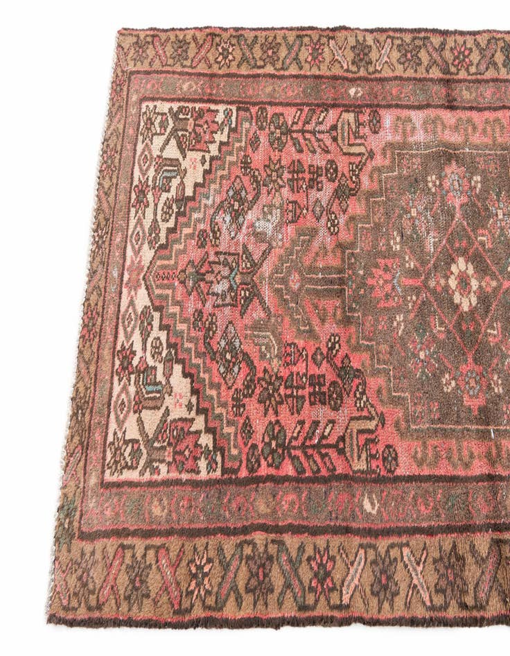 Detail image of  3' x 6' 2  Hand Knotted Ultra Vintage Persian Wool Runner Rug