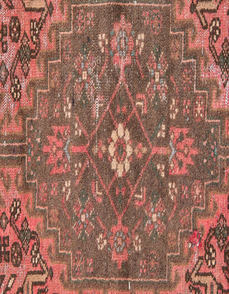 Detail image of  3' x 6' 2  Hand Knotted Ultra Vintage Persian Wool Runner Rug