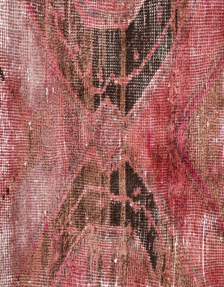 Detail image of  3' 1 x 8' 5  Hand Knotted Ultra Vintage Persian Wool Runner Rug