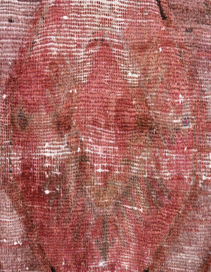 Detail image of  3' 1 x 8' 5  Hand Knotted Ultra Vintage Persian Wool Runner Rug