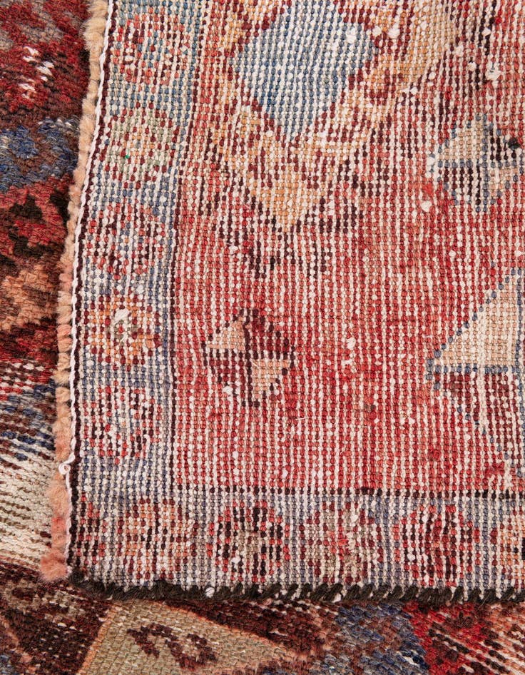 Detail image of  3' 3 x 6' 9  Hand Knotted Ultra Vintage Persian Wool Runner Rug