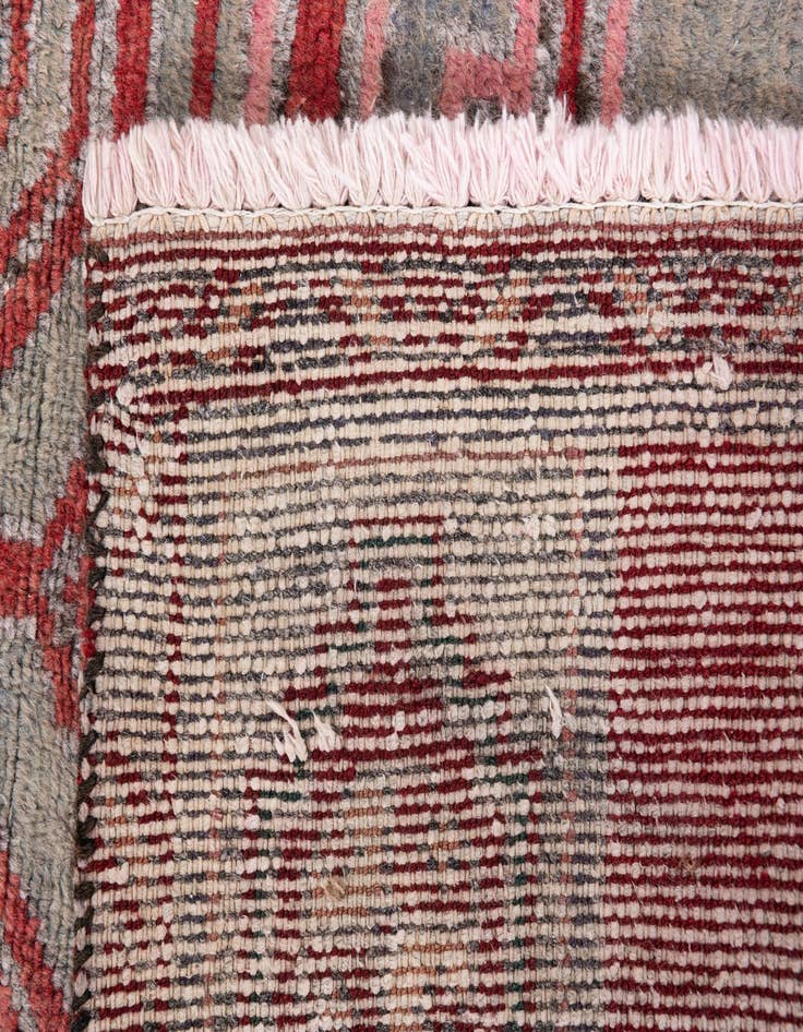 Detail image of  3' 2 x 5' 9  Hand Knotted Ultra Vintage Persian Wool Runner Rug