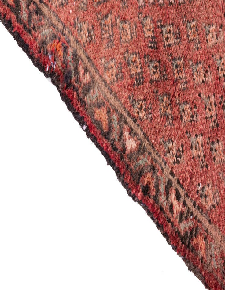 Detail image of  2' 7 x 4' 5  Hand Knotted Ultra Vintage Persian Wool Runner Rug