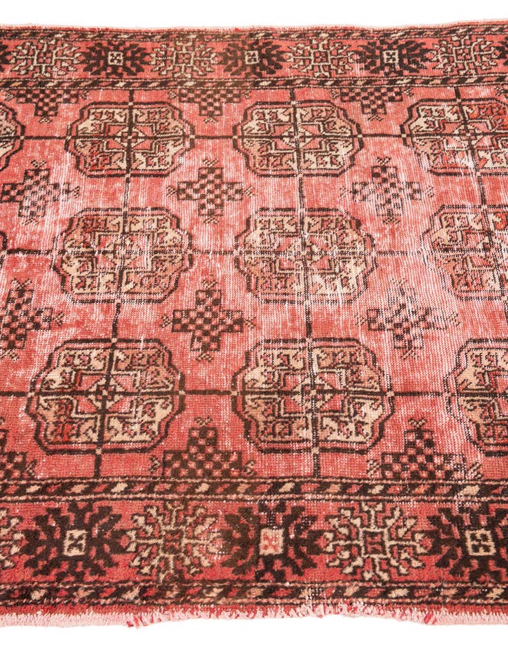 Detail image of  3' x 6' 3  Hand Knotted Ultra Vintage Persian Wool Runner Rug