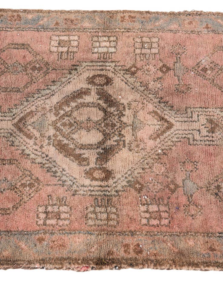 Detail image of  2' 3 x 10' 2  Hand Knotted Ultra Vintage Persian Wool Runner Rug
