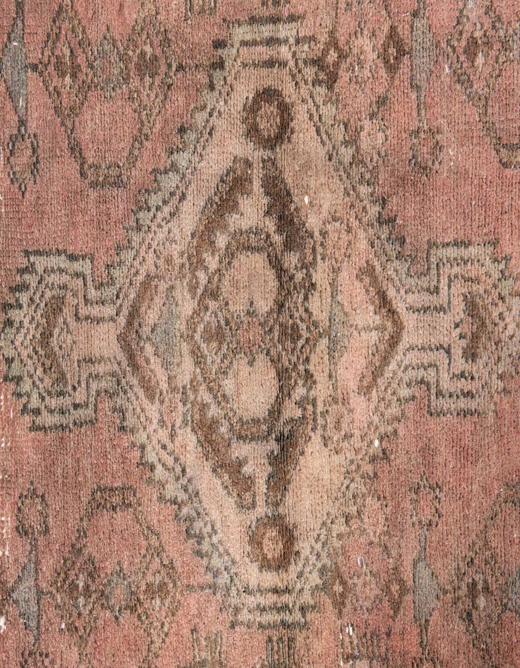 Detail image of  2' 3 x 10' 2  Hand Knotted Ultra Vintage Persian Wool Runner Rug