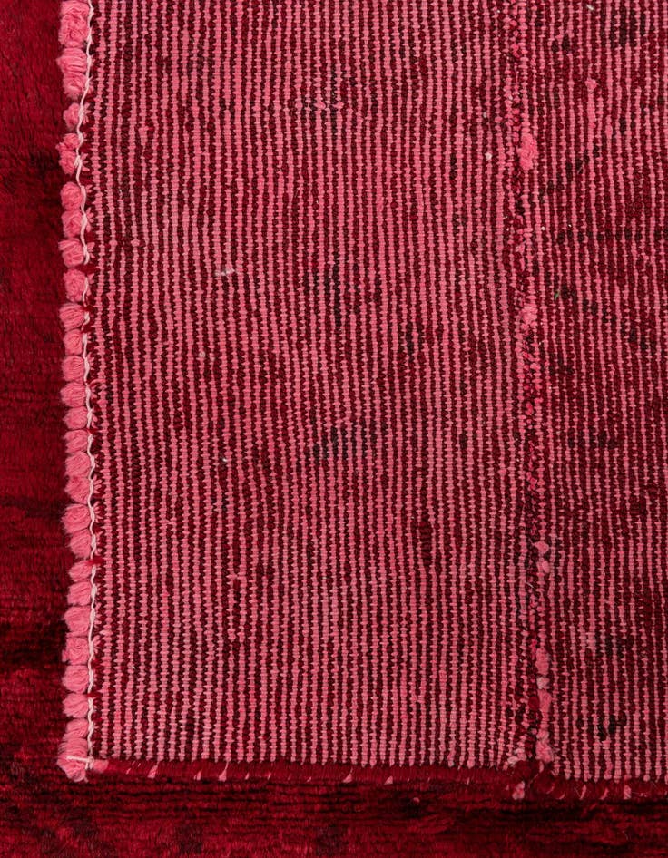 Detail image of  3' 6 x 8' 10  Hand Knotted Ultra Vintage Persian Wool Runner Rug