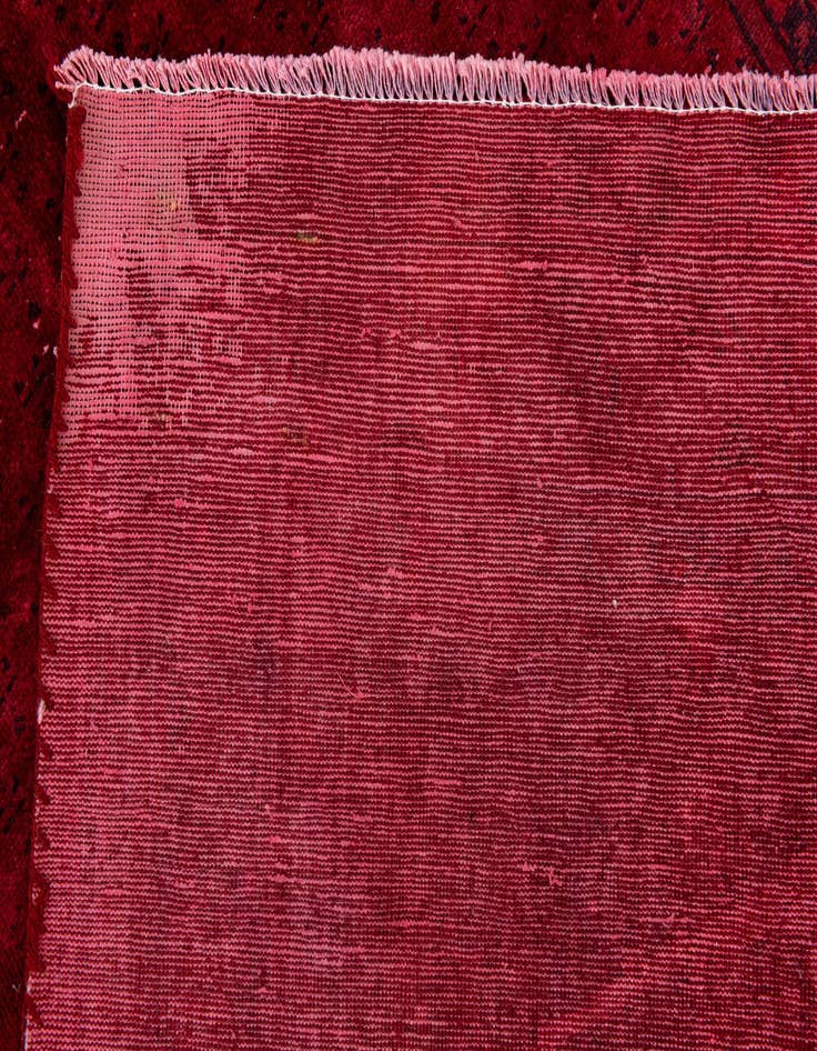 Detail image of  3' 9 x 9' 7  Hand Knotted Ultra Vintage Persian Wool Runner Rug