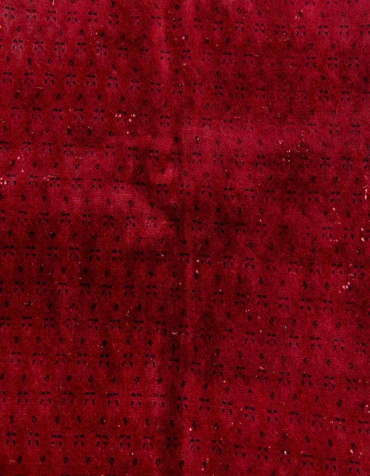 Detail image of  3' 9 x 9' 7  Hand Knotted Ultra Vintage Persian Wool Runner Rug