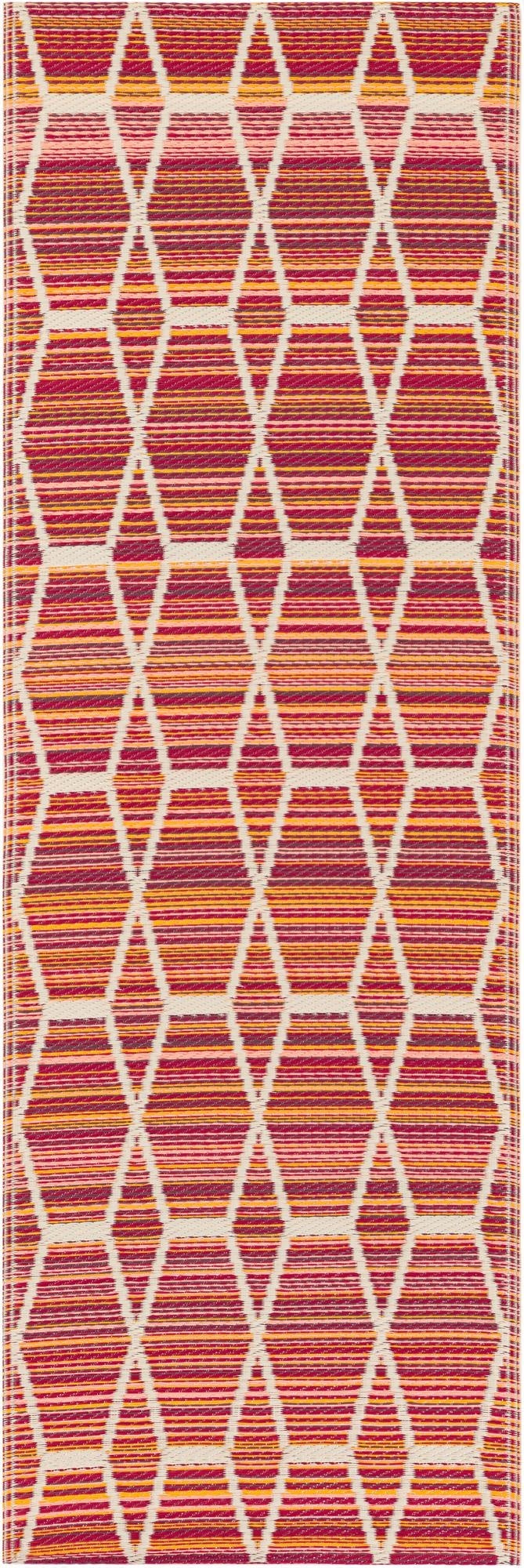  2' x 6'  Washable Vista Breeze Indoor / Outdoor Runner Rug