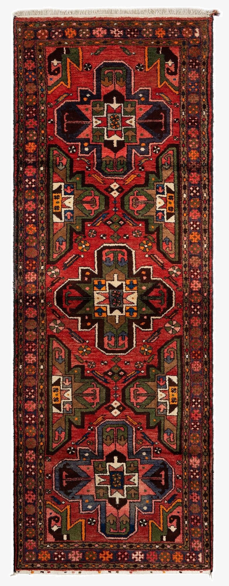  3' 5 x 9' 6 Zanjan Runner Rug