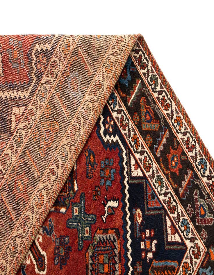 Detail image of  3' 11 x 5' 2 Afshar Square Rug