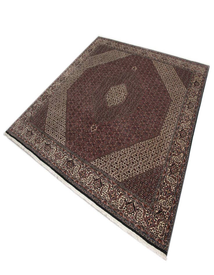 Detail image of  9' 6 x 9' 10 Bidjar Wool Square Rug