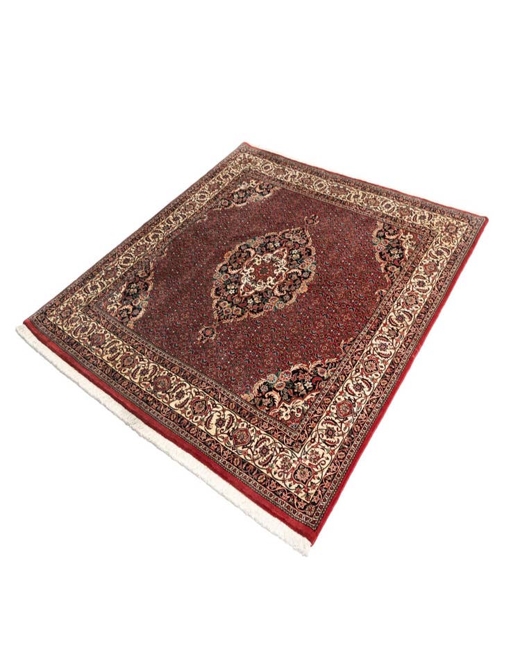 Detail image of  6' 8 x 6' 9 Bidjar Wool Square Rug