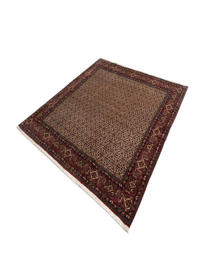 Detail image of  8' 5 x 8' 6 Bidjar Wool Square Rug