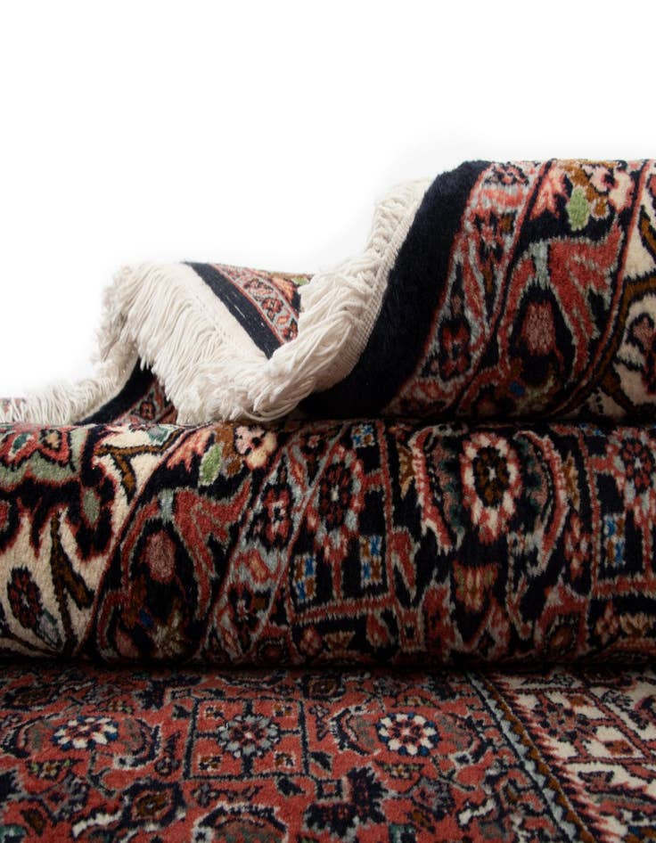 Detail image of  8' 3 x 8' 4  Hand Knotted Bidjar Persian Wool Square Rug