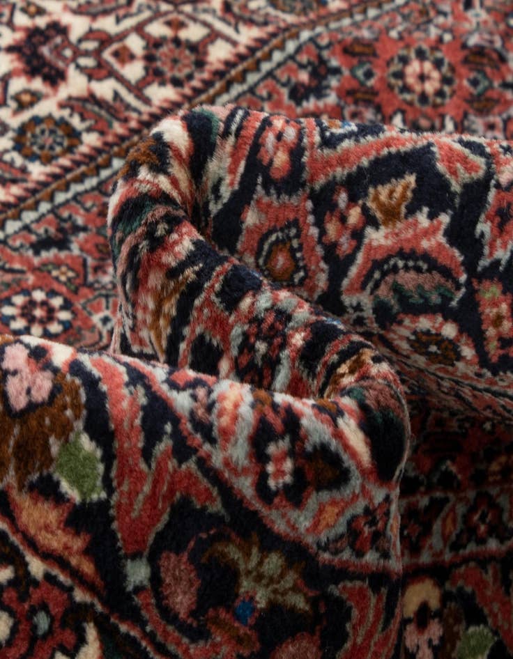 Detail image of  8' 3 x 8' 4  Hand Knotted Bidjar Persian Wool Square Rug