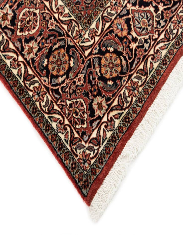 Detail image of  6' 4 x 6' 10 Bidjar With Silk Square Rug