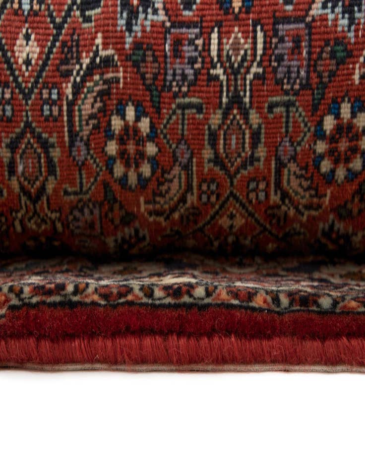 Detail image of  6' 4 x 6' 10 Bidjar With Silk Square Rug