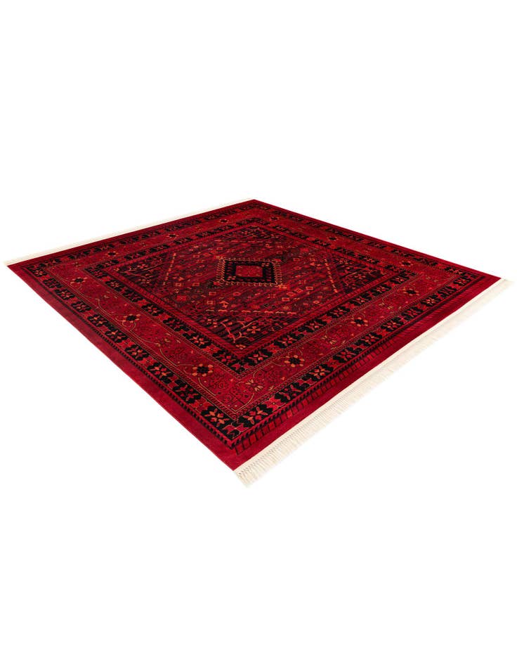 Detail image of  7' 10 x 7' 10 Bokhara Square Rug