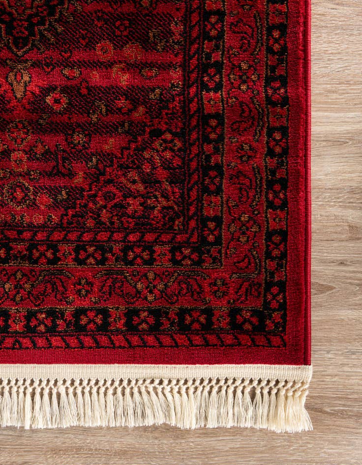 Detail image of  4' x 4' Bokhara Square Rug