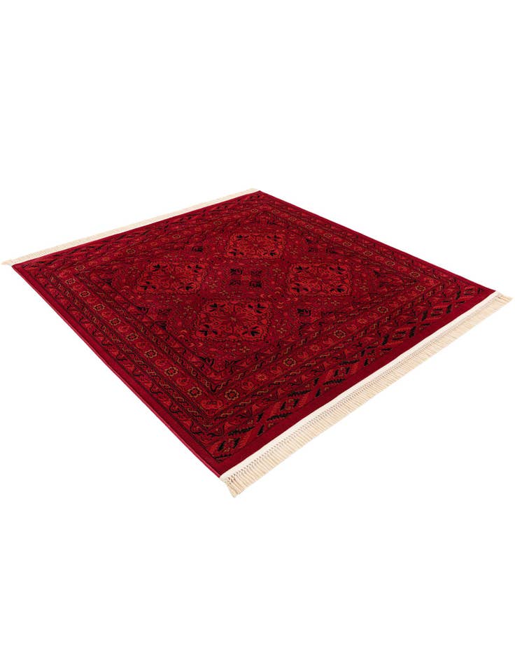 Detail image of  6' 1 x 6' 1 Bokhara Square Rug