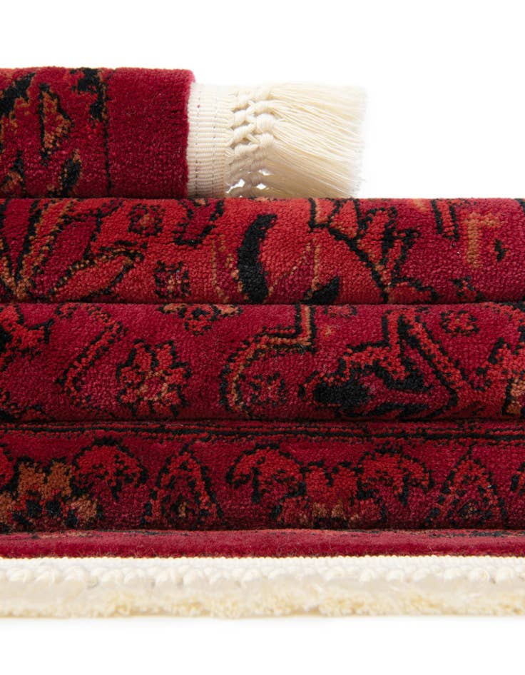 Detail image of  5' 3 x 5' 3 Bokhara Square Rug