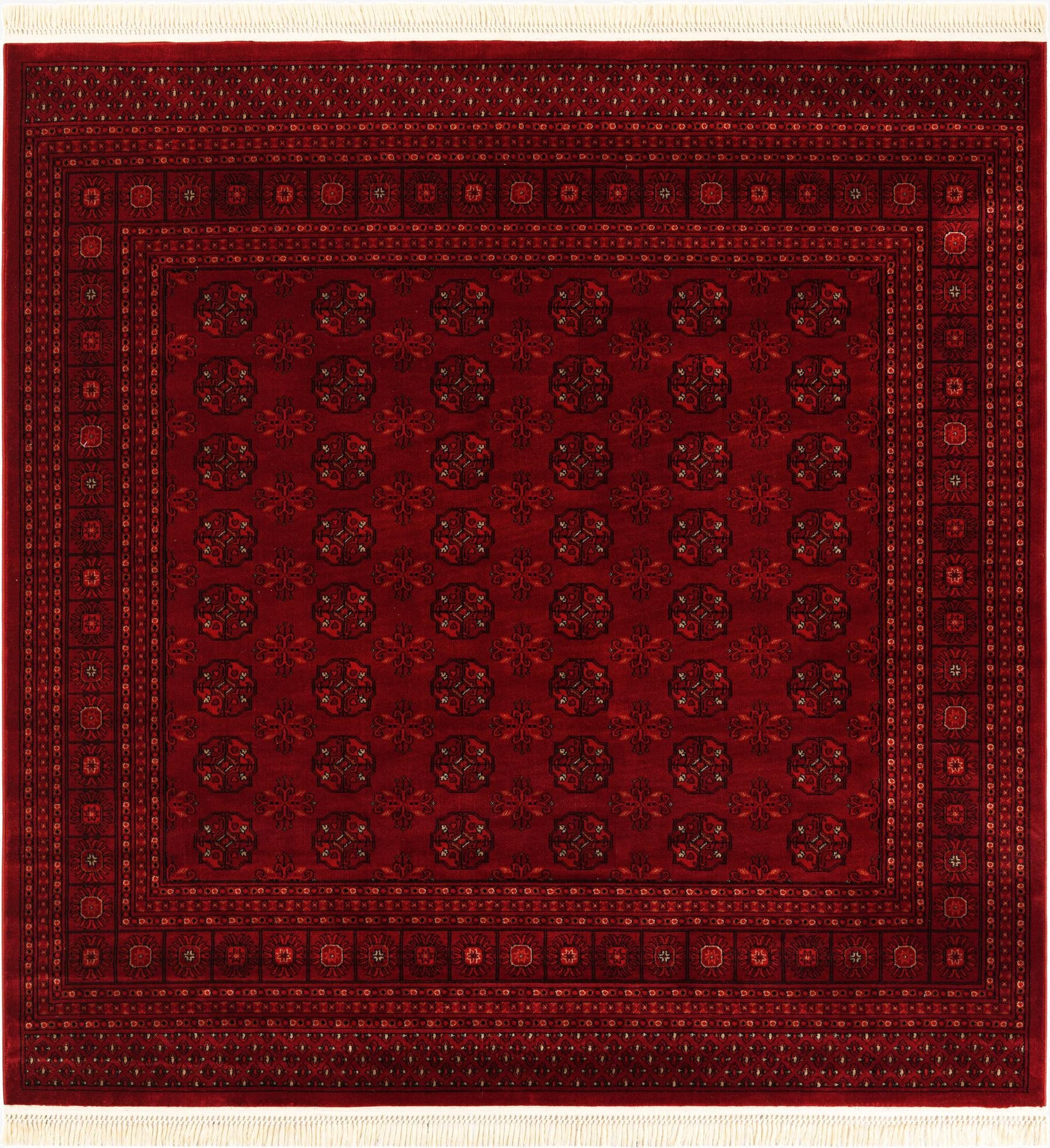 Primary image  7' 10 x 7' 10 Bokhara Square Rug