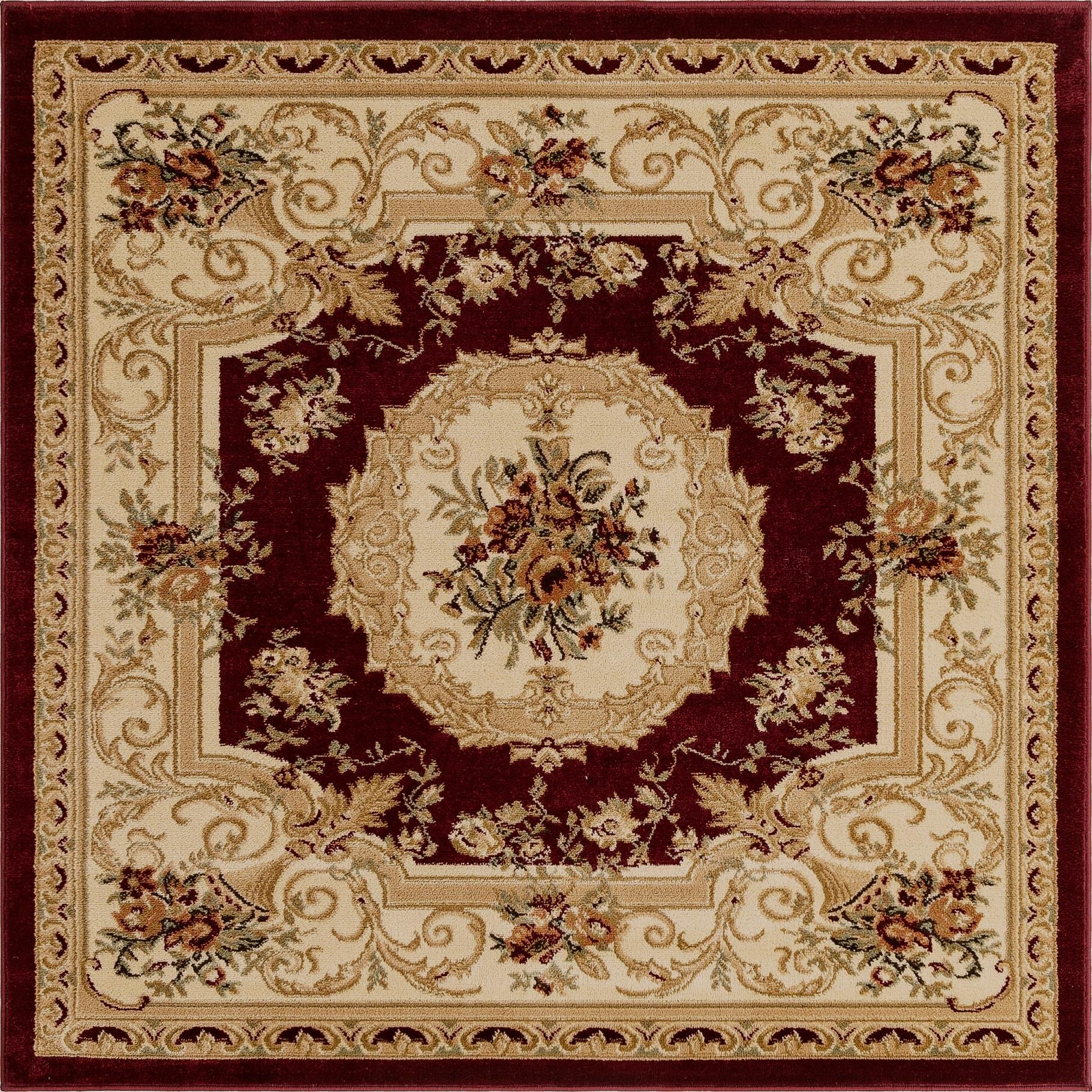  5' 3 x 5' 3 Chateau Square Rug