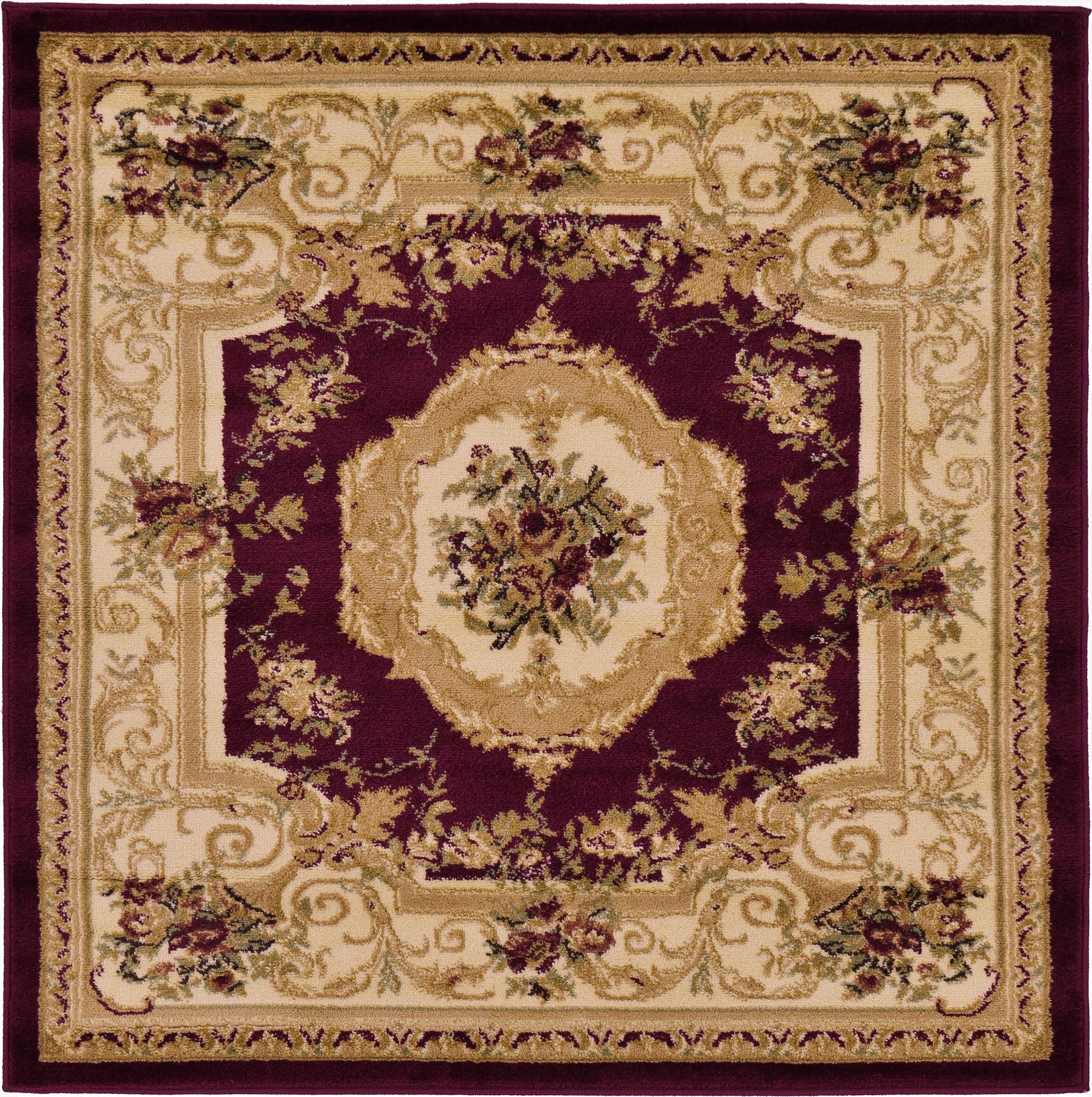  4' x 4' Chateau Square Rug