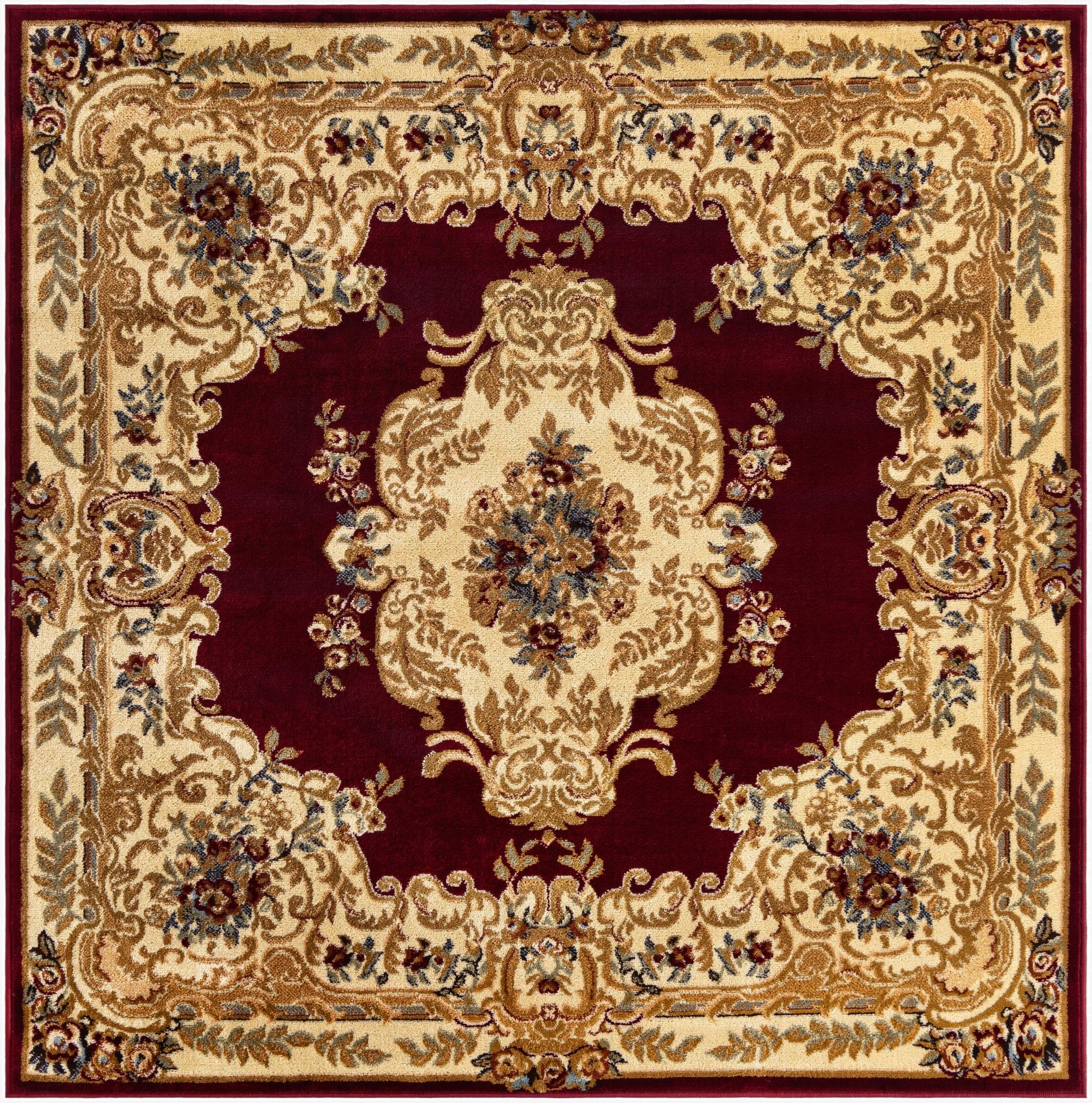 6' x 6' Chateau Square Rug