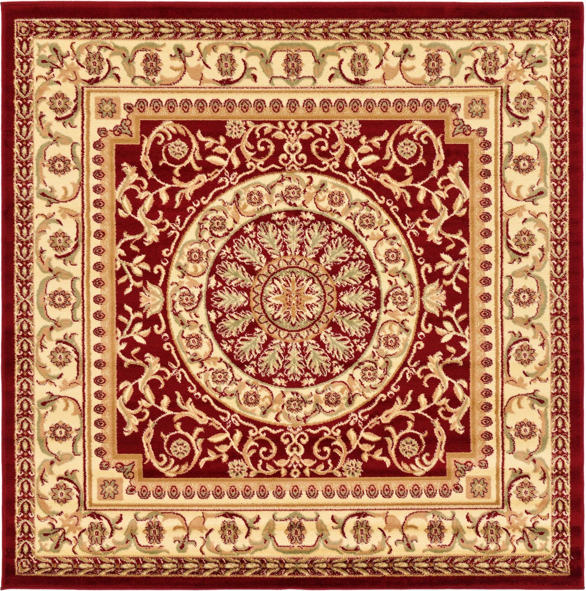  6' x 6' Chateau Square Rug