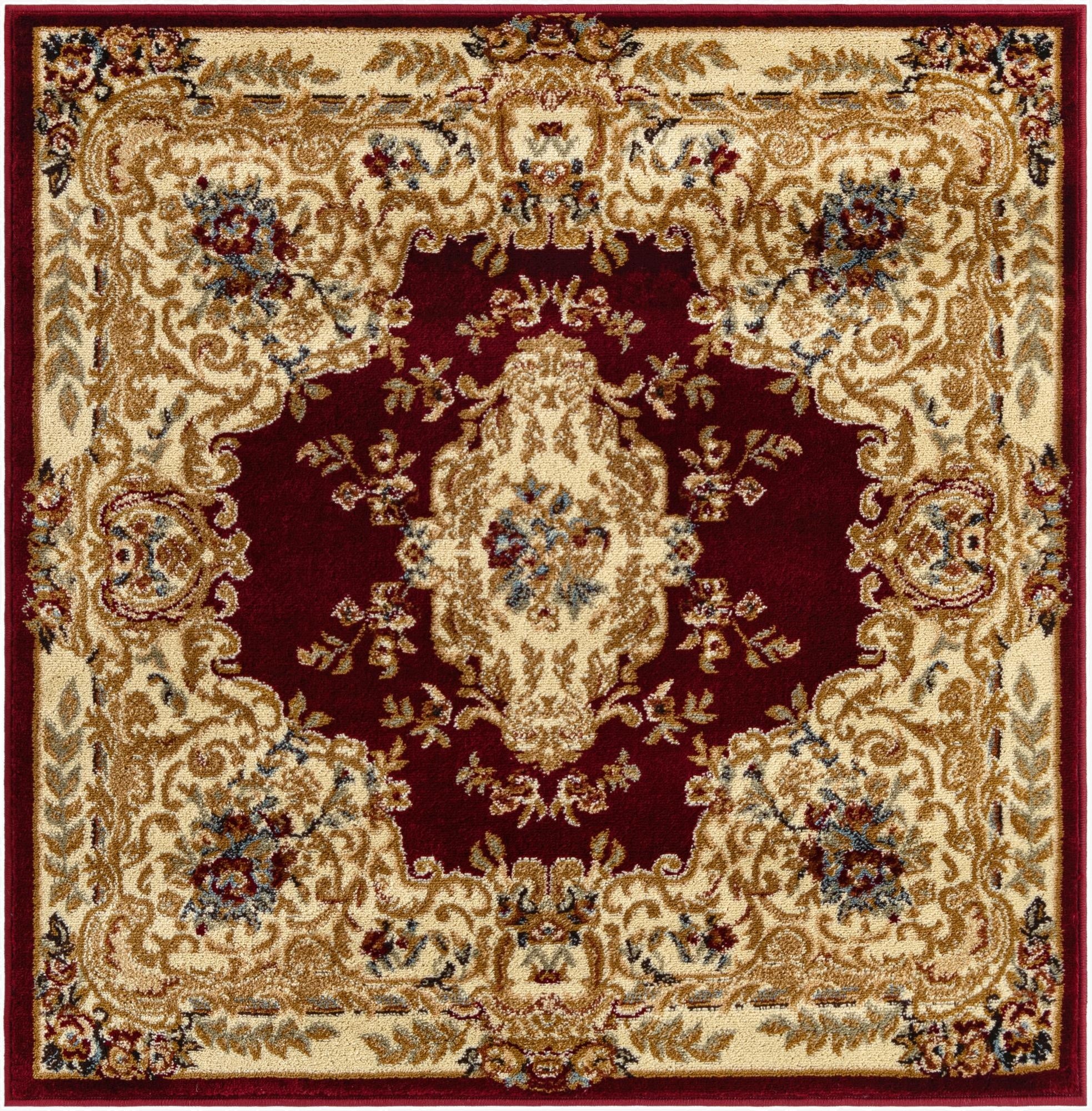  4' x 4' Chateau Square Rug