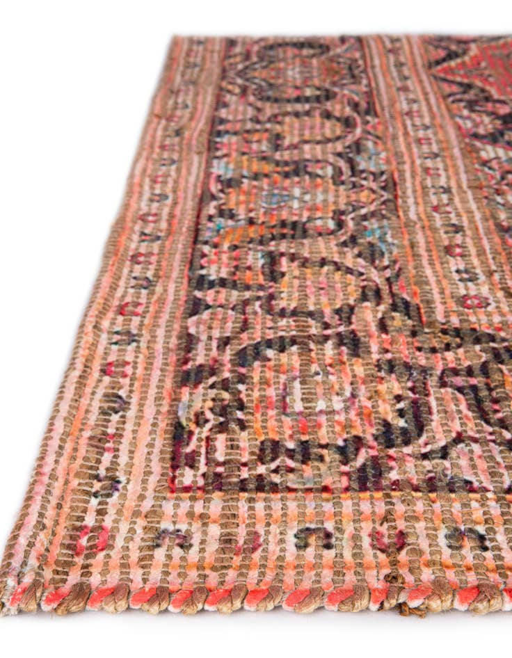 Detail image of  7' 10 x 7' 10 Chenille Jute Square Rug