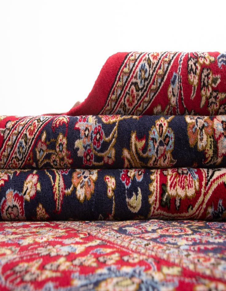 Detail image of  6' 7 x 6' 7 Ghom Square Rug