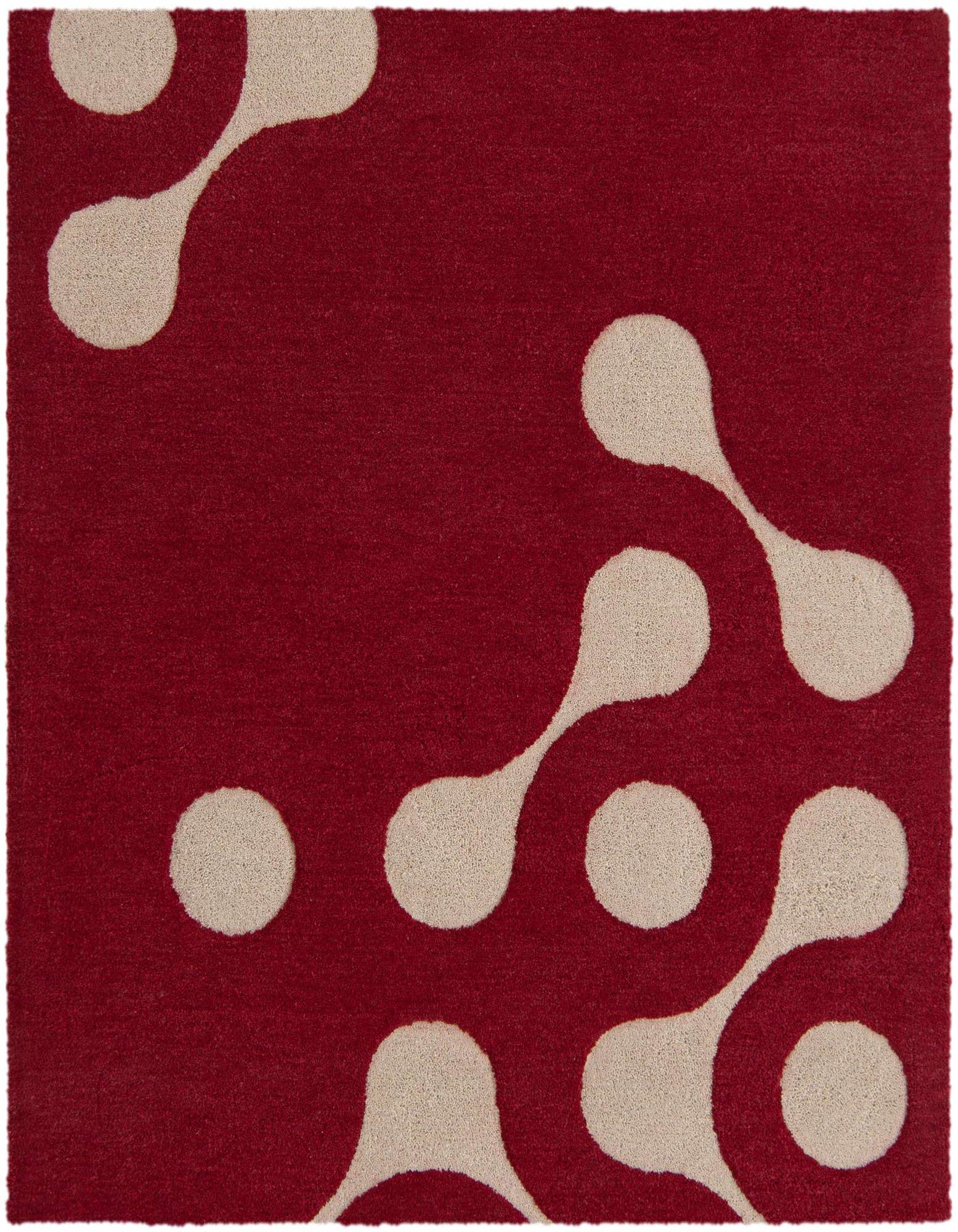 Primary image  4' 1 x 4' 1 Handtufted Wool Square Rug