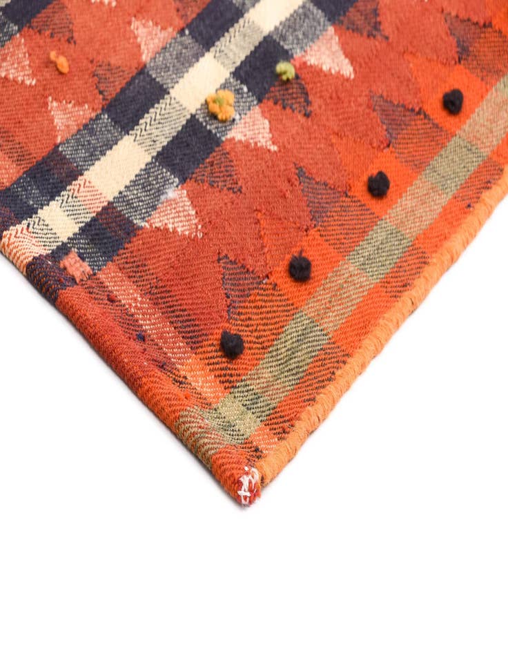 Detail image of  4' x 4' Jajim Square Rug