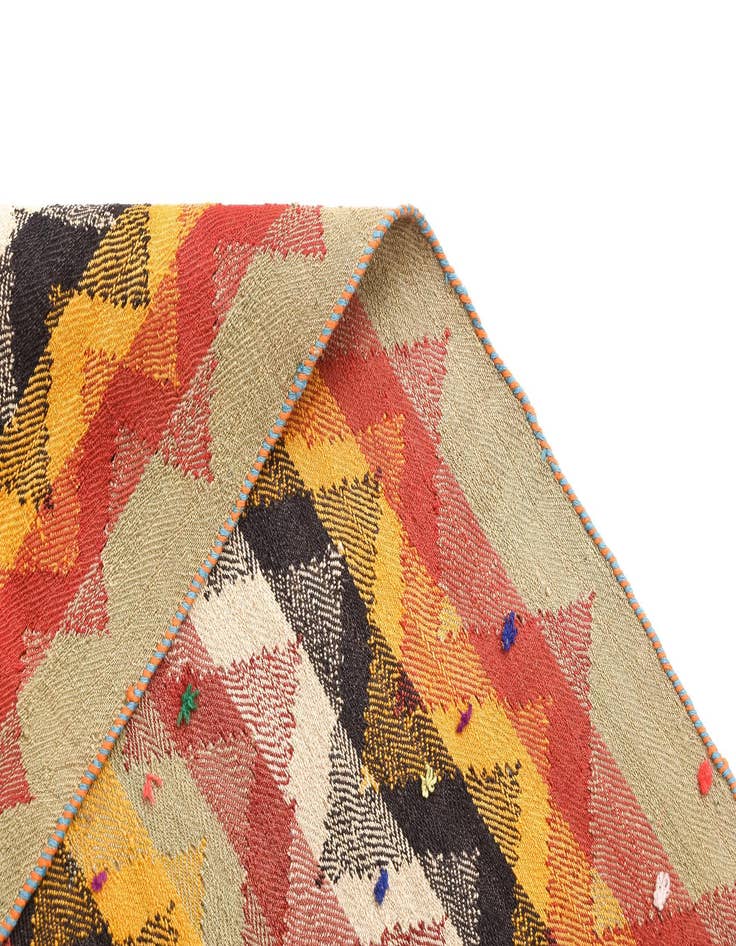 Detail image of  4' 3 x 5' 4 Jajim Square Rug