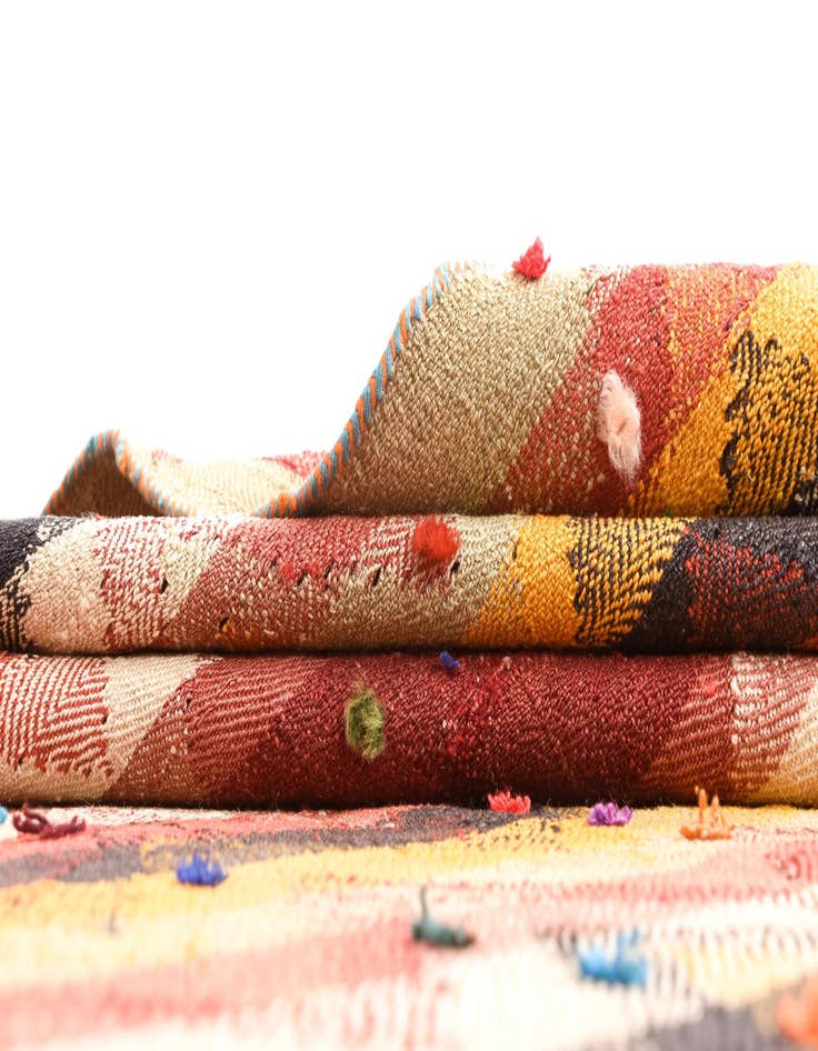 Detail image of  4' 3 x 5' 4 Jajim Square Rug